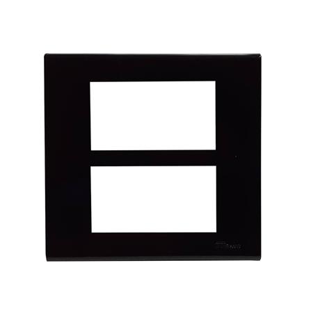 หน้ากาก 6 ช่อง CT ELECTRIC A-106 สีดำ