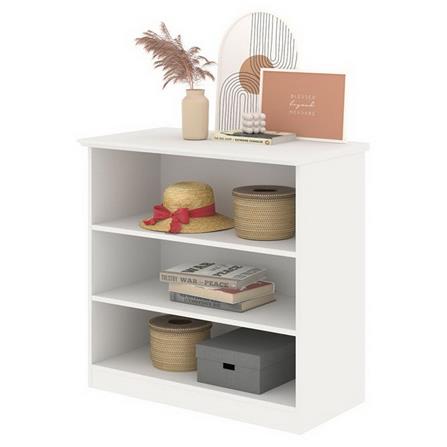 ตู้เตี้ยบานโล่ง KONCEPT MONETA 80 ซม. สีขาว