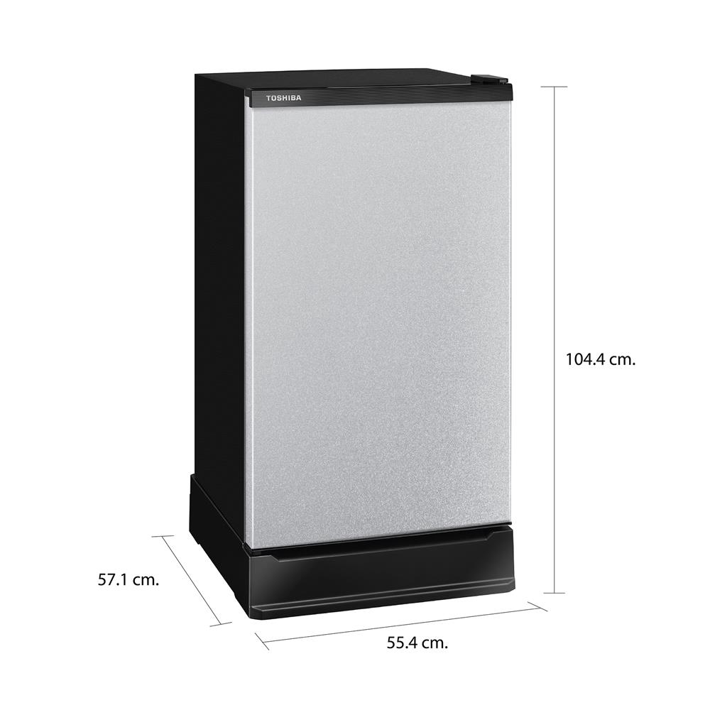 ตู้เย็น 1 ประตู TOSHIBA GR-D149MS 5.2 คิว สีเงิน