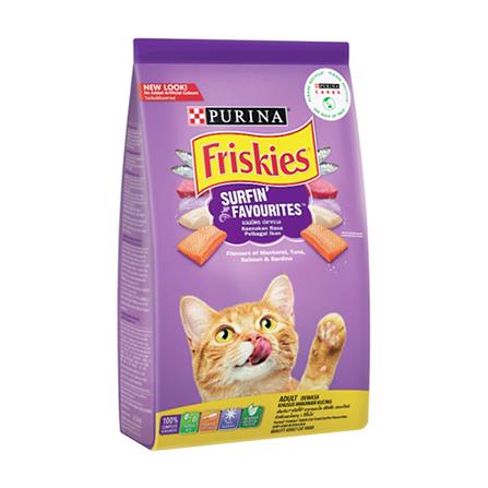 อาหารแมว FRISKIES SURFIN FAVOURITES 2.5 กก.