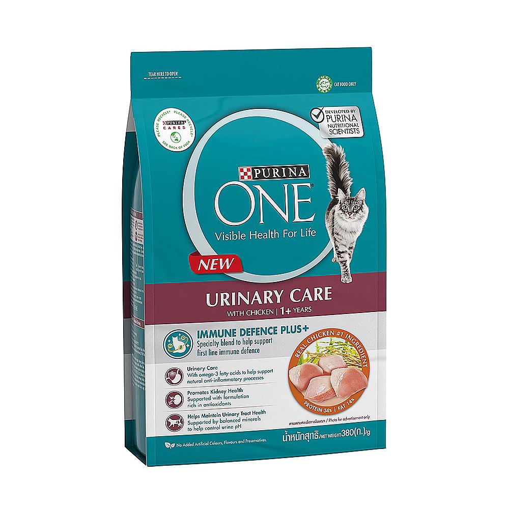 อาหารแมว PURINA ONE URINARY CARE CHICKEN 380 ก.
