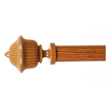 รางอะลูมิเนียม ยืดหด ME LIVING DUCHESS 110-200 ซม. สีน้ำตาล_0