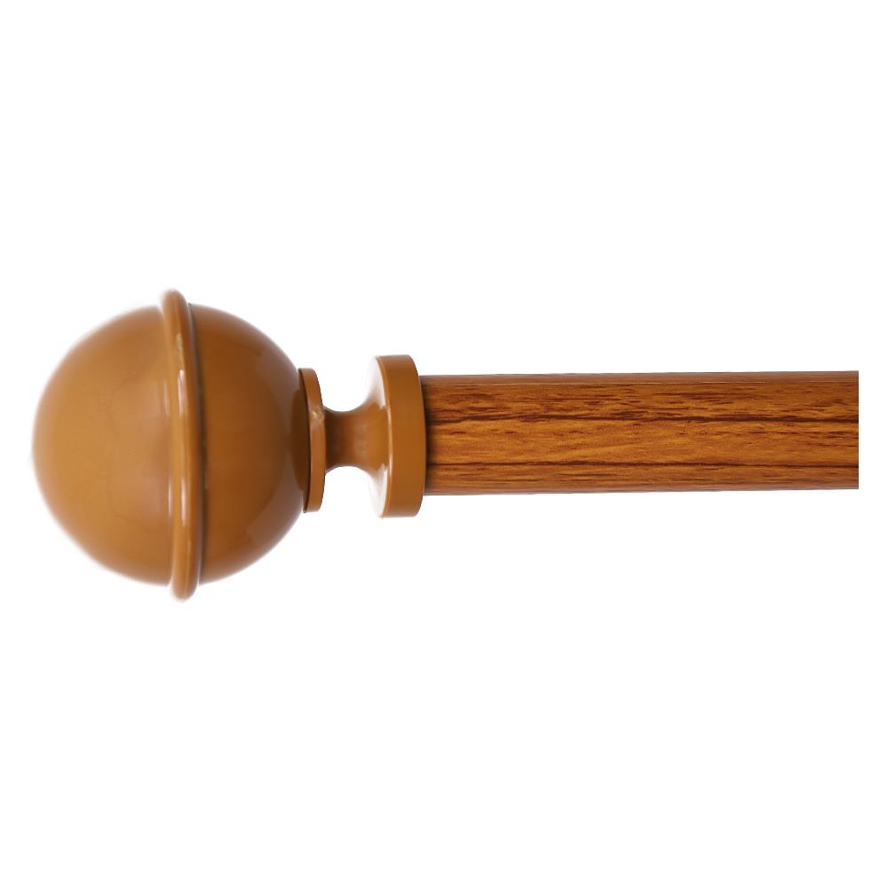 รางอะลูมิเนียม ยืดหด ME LIVING BELLA 110-200 ซม. สีน้ำตาล