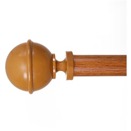 รางอะลูมิเนียม ยืดหด ME LIVING BELLA 185-350 ซม. สีน้ำตาล