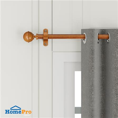 รางอะลูมิเนียม ยืดหด ME LIVING BELLA 185-350 ซม. สีน้ำตาล_4