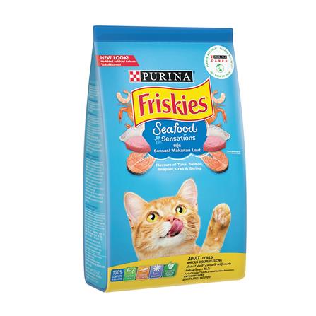 อาหารแมว FRISKIES SEAFOOD SENSATIONS 17 กก._0
