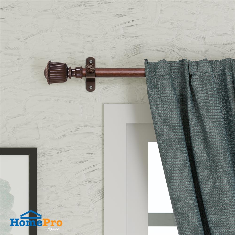 รางอะลูมิเนียม ME LIVING FEDORA 100 ซม. สีโอ๊ค