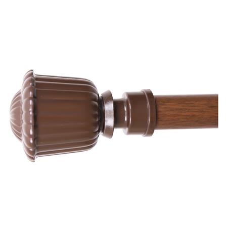 รางอะลูมิเนียม ME LIVING FEDORA 100 ซม. สีโอ๊ค