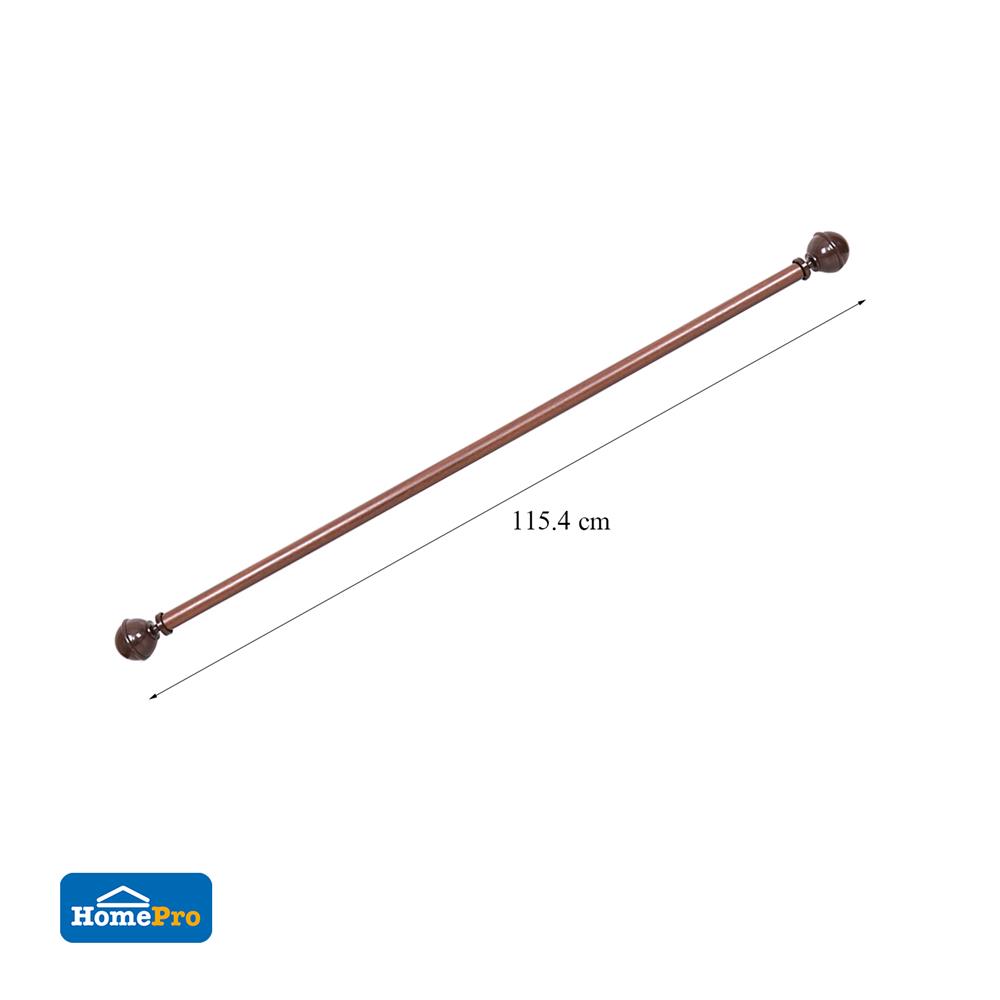 รางอะลูมิเนียม ME LIVING BELLA 100 ซม. สีโอ๊ค