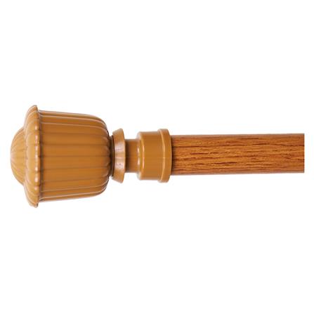 รางอะลูมิเนียม ME LIVING FEDORA 100 ซม. สีน้ำตาล_0