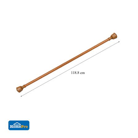 รางอะลูมิเนียม ME LIVING FEDORA 100 ซม. สีน้ำตาล_5