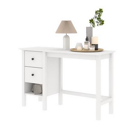 โต๊ะเครื่องแป้ง KONCEPT MONETA 120 ซม. สีขาว