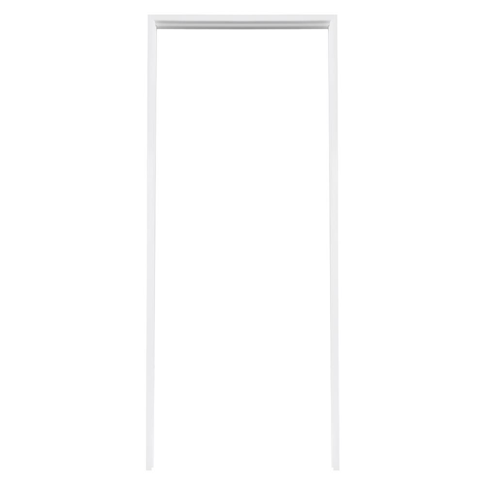 วงกบประตูไม้สังเคราะห์ WPC ECO-DOOR WR-100 80x200 ซม. สีขาว