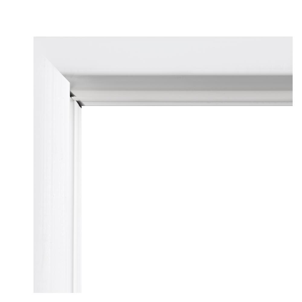 วงกบประตูไม้สังเคราะห์ WPC ECO-DOOR WR-100 80x200 ซม. สีขาว