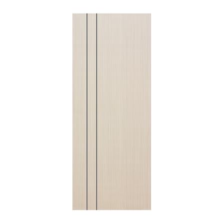 ประตูภายใน UPVC ECO-DOOR UC4-2L 80X200 ซม. สีครีม ไม่เจาะลูกบิด_0