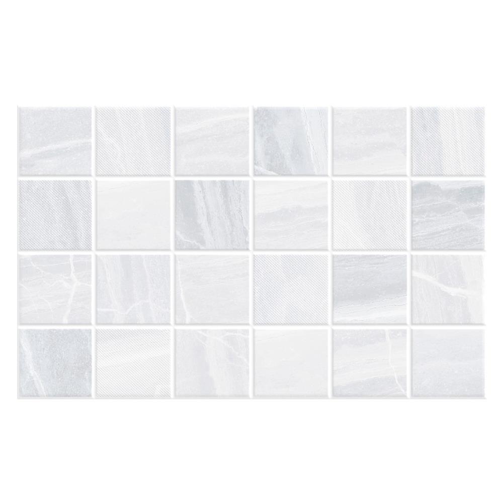 กระเบื้องผนัง 10x16 นิ้ว COTTO ฮาร์เมโลดี้เดคโค่ ขาว PM (ION) 1 ตร.ม.