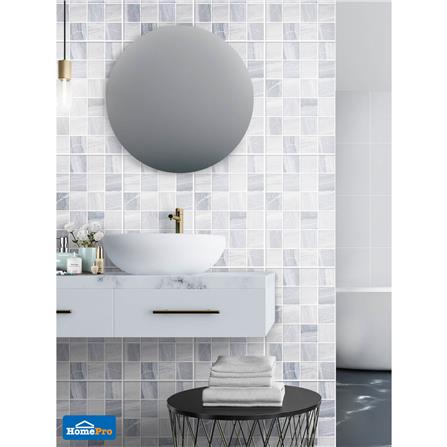 กระเบื้องผนัง 10x16 นิ้ว COTTO ฮาร์เมโลดี้เดคโค่ ขาว PM (ION) 1 ตร.ม._3