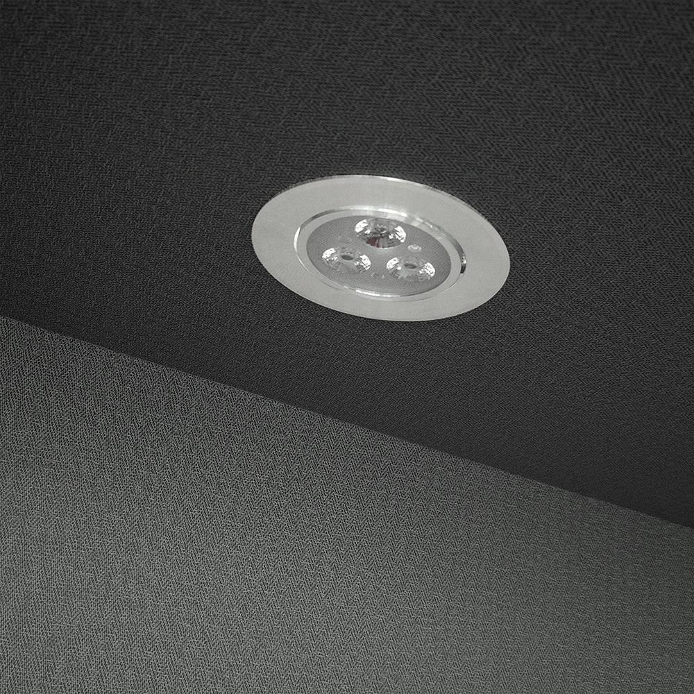 ตู้โชว์ 1 บานกระจก FURDINI ARGUS สีเทา