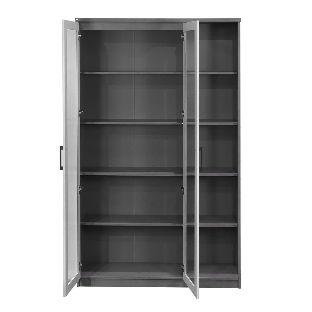 ตู้โชว์ 2 บานเปิด FURDINI ARGUS สีเทา