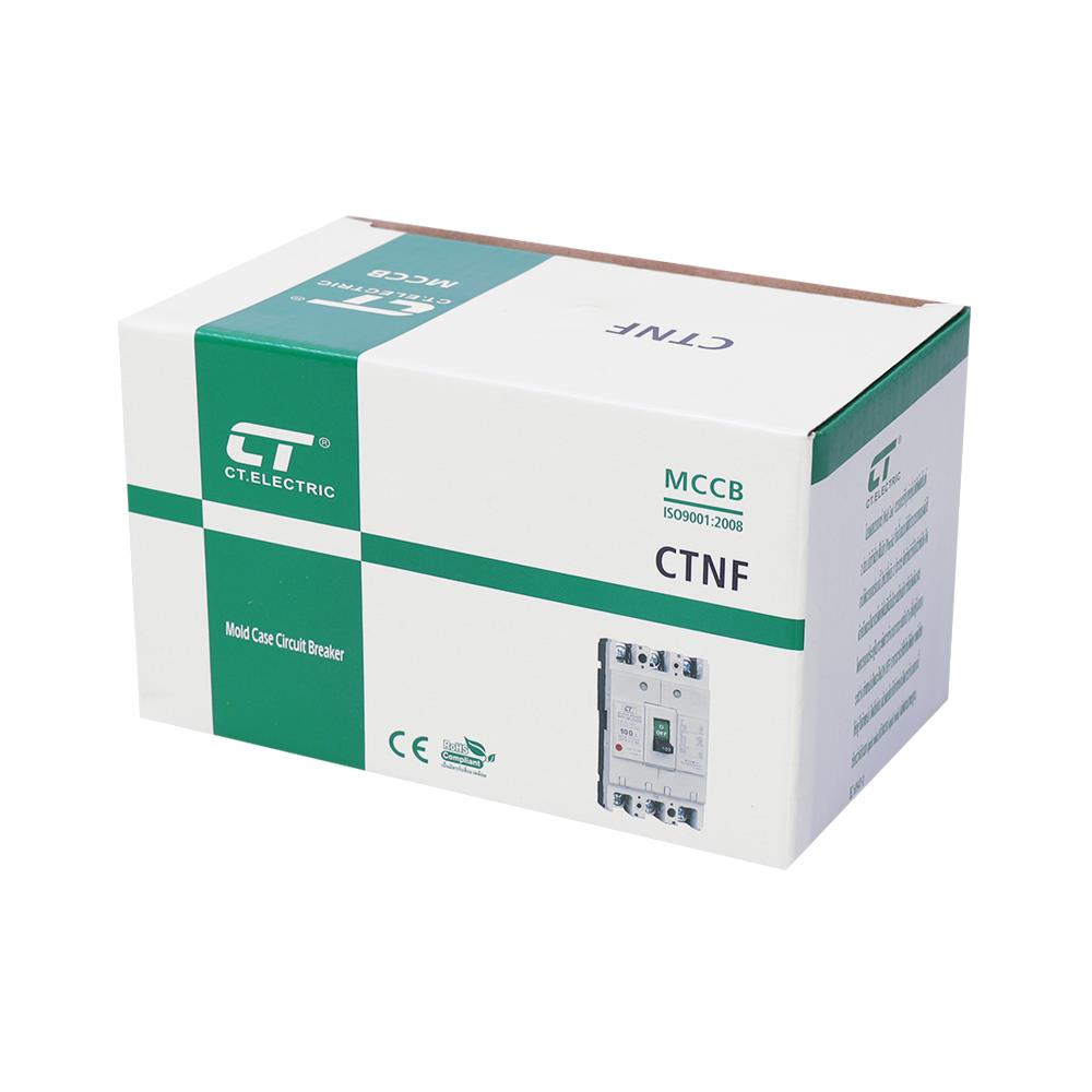 เมนเซอร์กิตเบรกเกอร์ 100 แอมป์ 3 โพล 3 เฟส CT ELECTRIC รุ่น NF125-CW