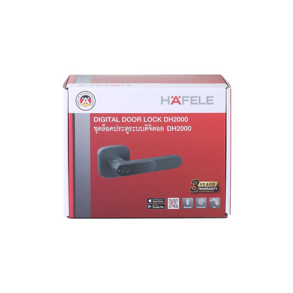 กลอนดิจิตอล HAFELE DH2000 499.21.189 สีดำ