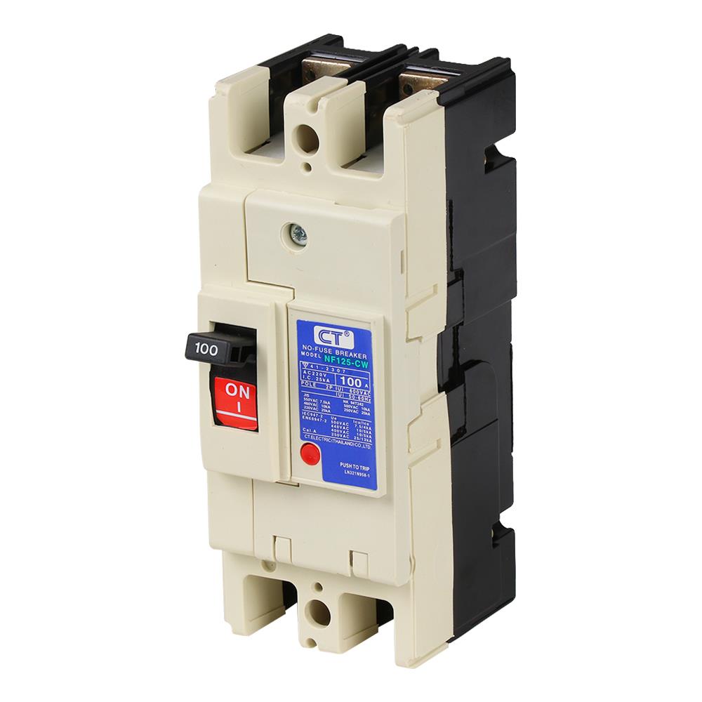 เมนเซอร์กิตเบรกเกอร์ 100 แอมป์ 1 เฟส CT ELECTRIC