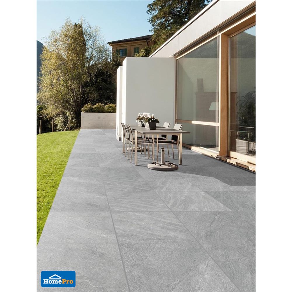 กระเบื้องพื้นพอร์ซเลน 60x60 ซม. COTTO แมตโต เทาอ่อน (HYG) PM 1.44M2