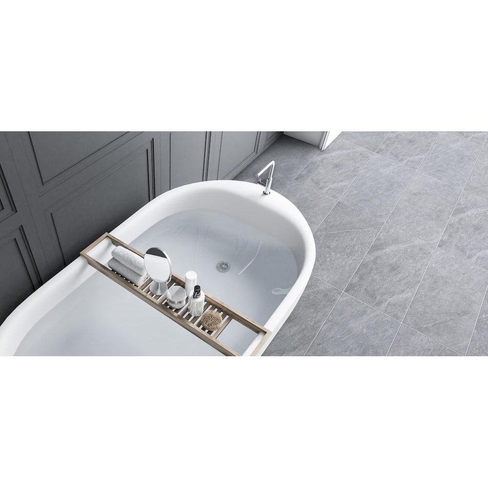 กระเบื้องพื้นพอร์ซเลน 60x60 ซม. COTTO แมตโต เทาอ่อน (HYG) PM 1.44M2