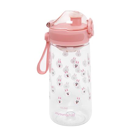 ขวดน้ำ TRITAN JOYOUNG LINE FRIEND CONY 0.35 ลิตร สีชมพู_1