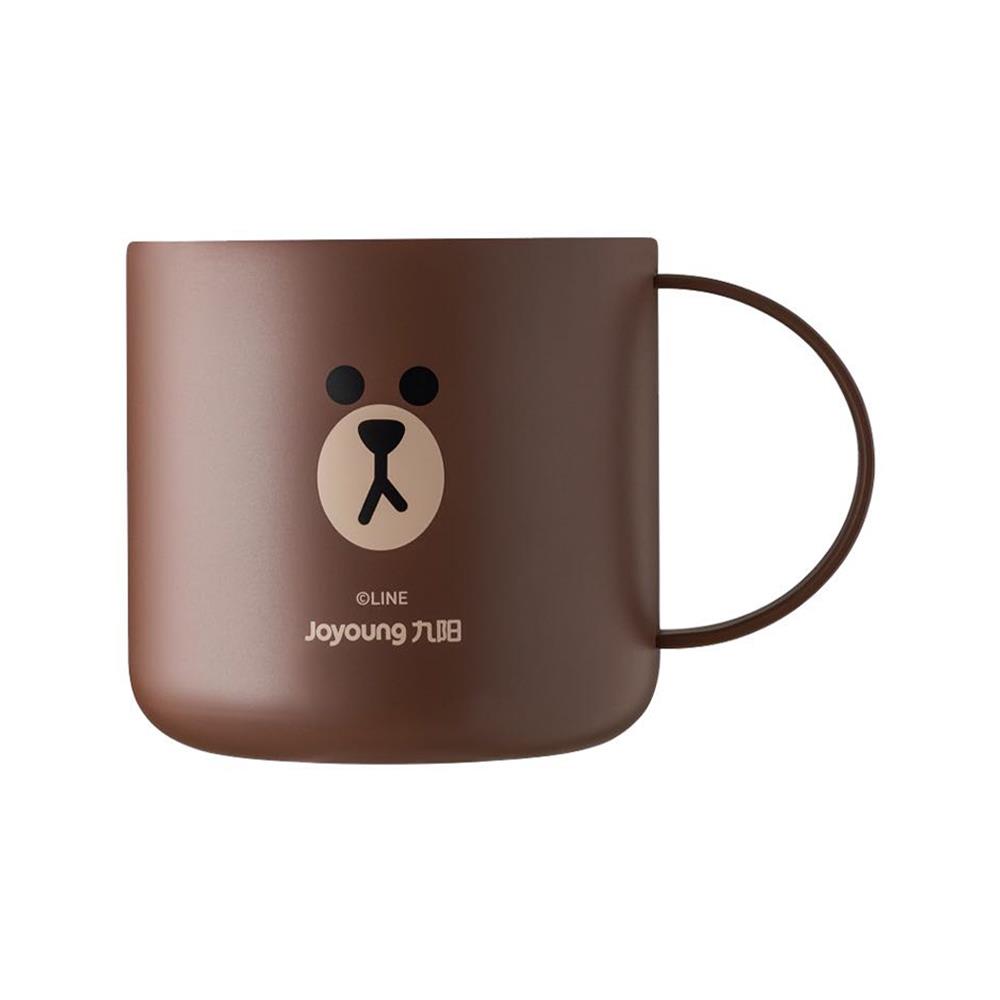 แก้วน้ำลดอุณหภูมิ 0.26 ลิตร JOYOUNG LINE FRIEND BROWN สีน้ำตาล