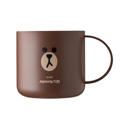 แก้วน้ำลดอุณหภูมิ 0.26 ลิตร JOYOUNG LINE FRIEND BROWN สีน้ำตาล_0