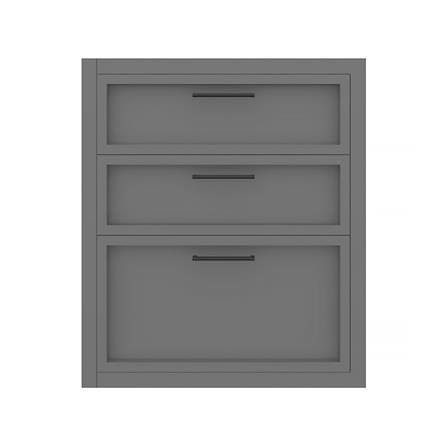 ตู้ลิ้นชัก CABIN COMO 54.5x65 ซม. สีเทา