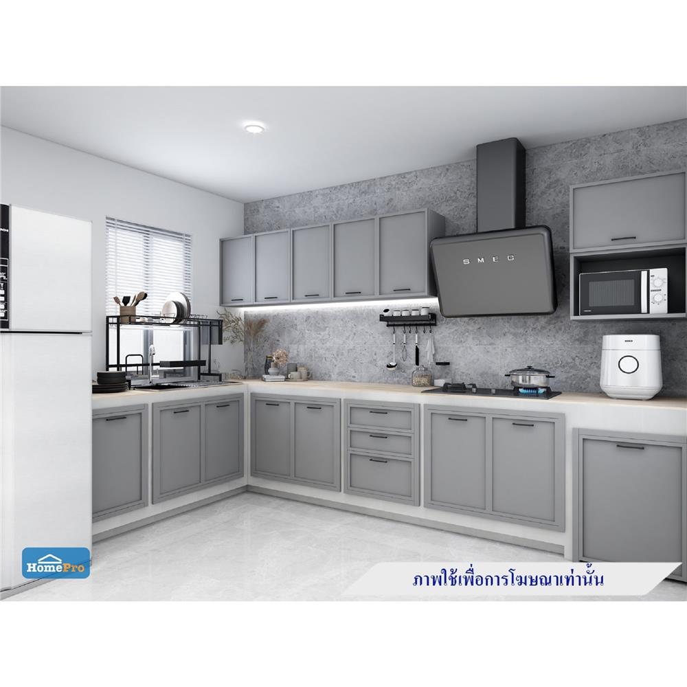 บานซิงค์คู่ CABIN COMO 83x65 ซม. สีเทา