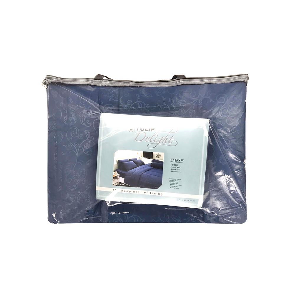 ชุดผ้าปูที่นอน 6 ฟุต 6 ชิ้น TULIP DELIGHT 60239-DL507