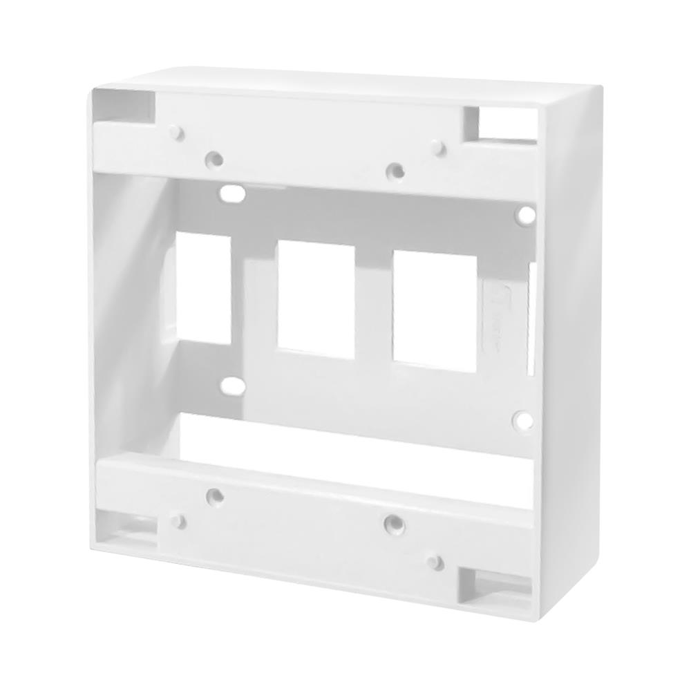 กล่องลอย CT ELECTRIC 4x4 นิ้ว สีขาว