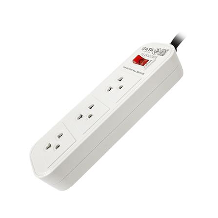 รางปลั๊กไฟ 3 ช่อง 1 สวิตช์ DATA AP239 2 ม._1