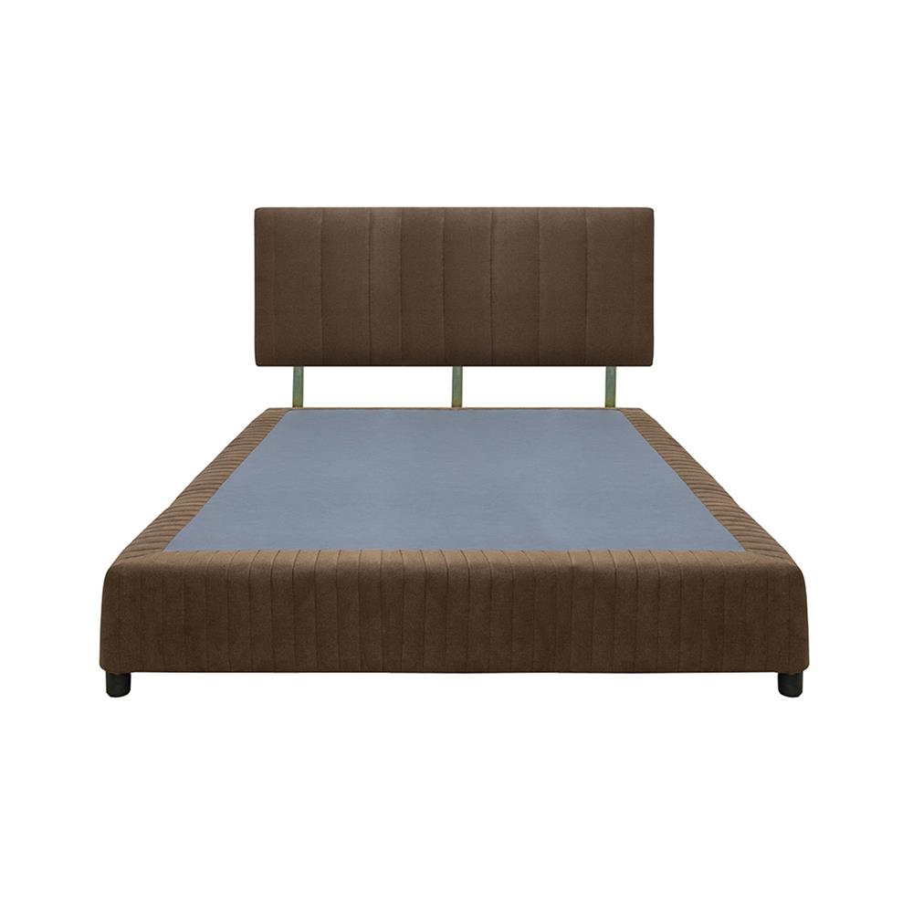 ฐานรองหัวเตียง 5 ฟุต LADY AMERICANA LASVEGUS สีน้ำตาล