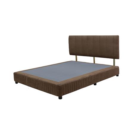 ฐานรองหัวเตียง 5 ฟุต LADY AMERICANA LASVEGUS สีน้ำตาล