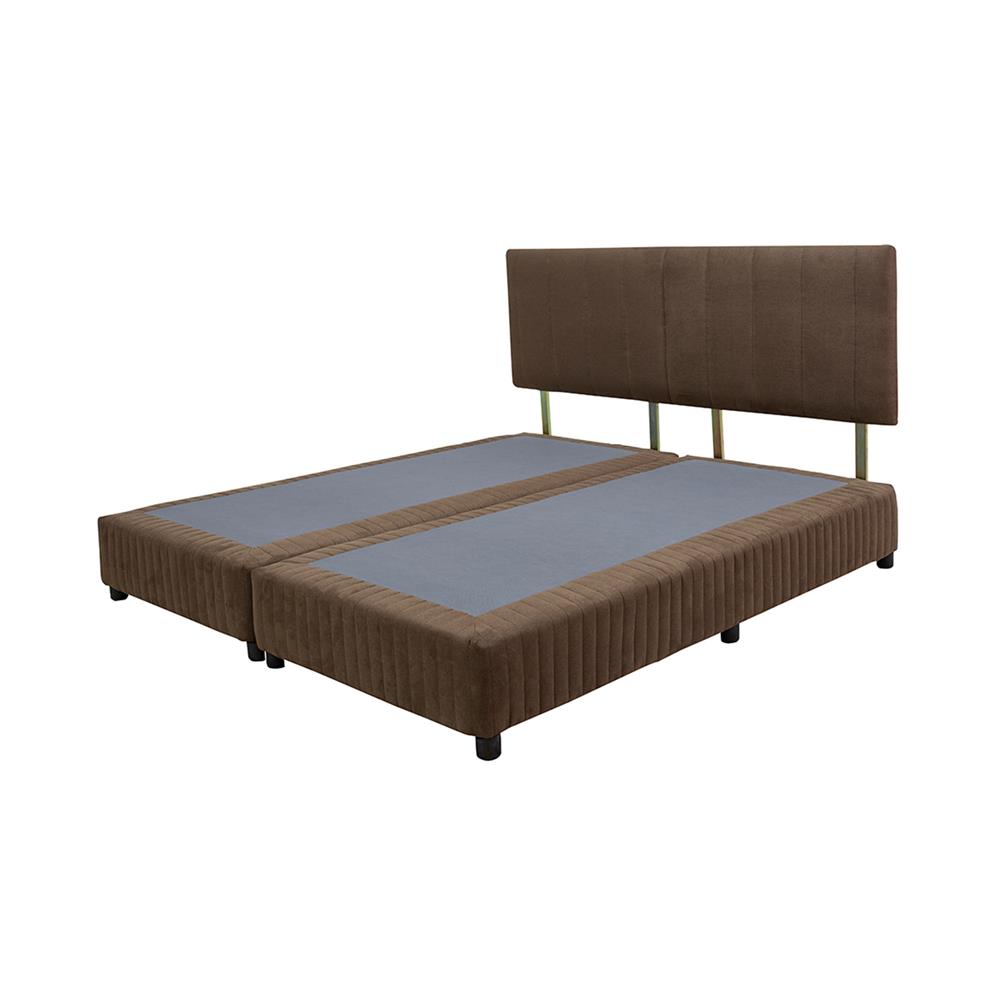 ฐานรองหัวเตียง 6 ฟุต LADY AMERICANA LASVEGUS สีน้ำตาล