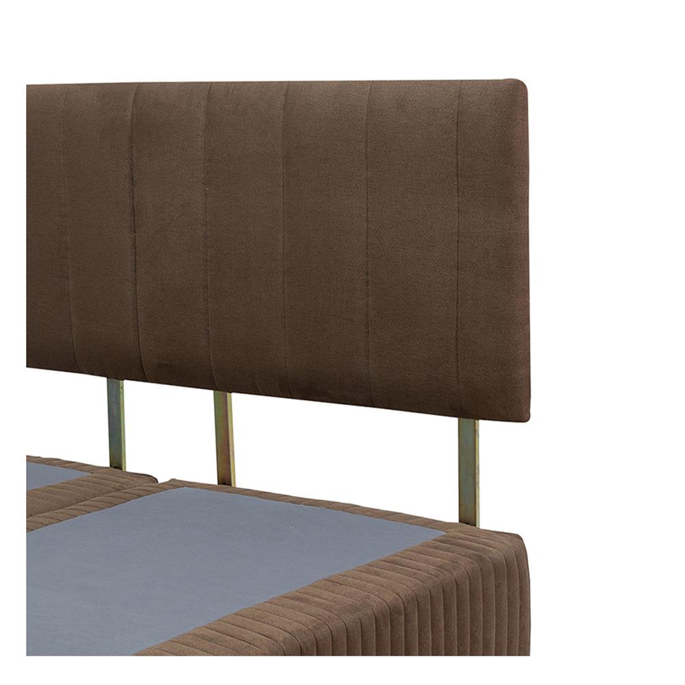 ฐานรองหัวเตียง 6 ฟุต LADY AMERICANA LASVEGUS สีน้ำตาล