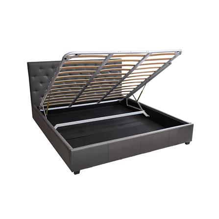 ฐานรองหัวเตียง 6 ฟุต LADY AMERICANA LE ZENITH สีเทา_1