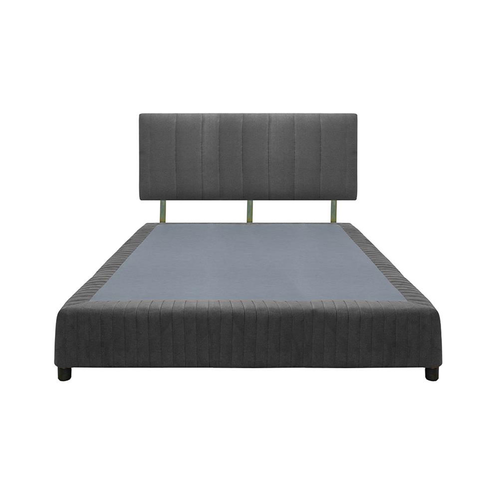 ฐานรองหัวเตียง 5 ฟุต LADY AMERICANA LASVEGUS สีเทา