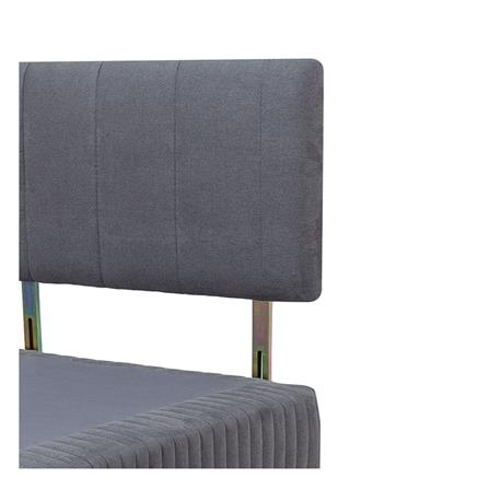 ฐานรองหัวเตียง 5 ฟุต LADY AMERICANA LASVEGUS สีเทา_2