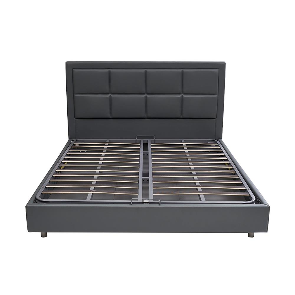 ฐานรองหัวเตียง 5 ฟุต LADY AMERICANA MOROCCO สีเทา