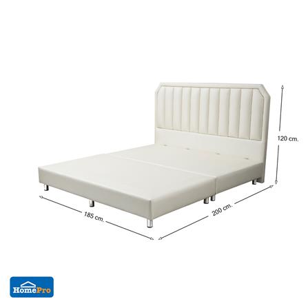 ฐานรองหัวเตียง 6 ฟุต HOME LIVING STYLE LUXE สีขาว_8