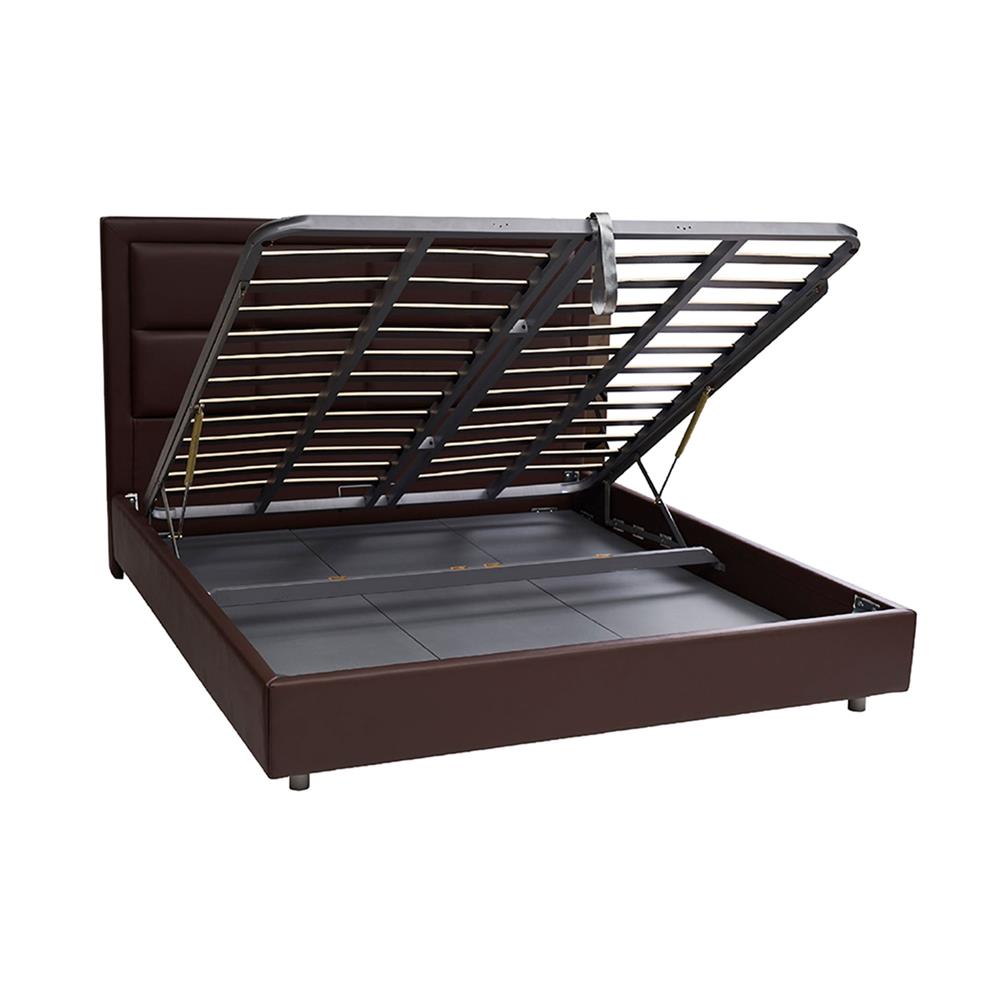 ฐานรองหัวเตียง 6 ฟุต LADY AMERICANA MOROCCO สีน้ำตาล