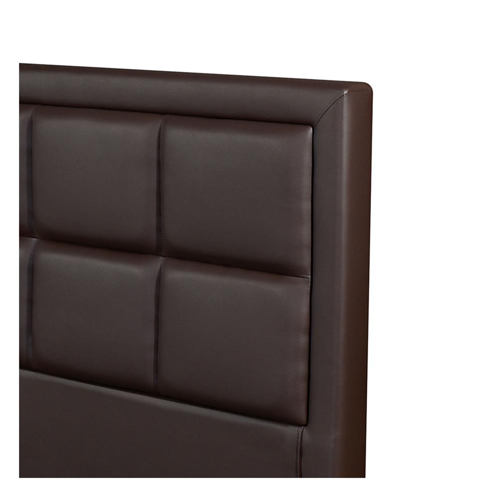 ฐานรองหัวเตียง 6 ฟุต LADY AMERICANA MOROCCO สีน้ำตาล