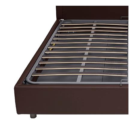 ฐานรองหัวเตียง 6 ฟุต LADY AMERICANA MOROCCO สีน้ำตาล_2