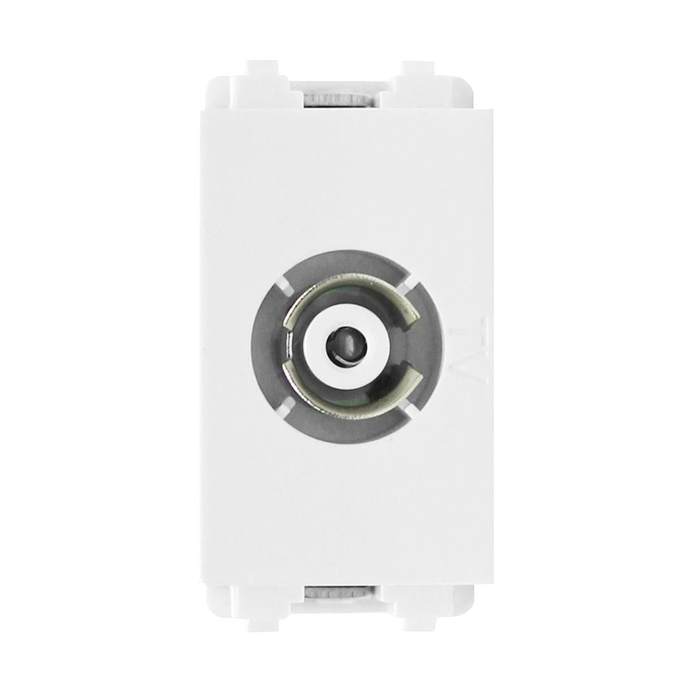 เต้ารับโทรทัศน์ 75 โอห์ม CT ELECTRIC TV-1 สีขาว