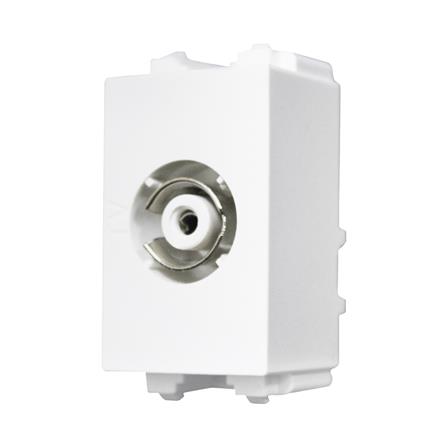 เต้ารับโทรทัศน์ 75 โอห์ม CT ELECTRIC TV-1 สีขาว_1